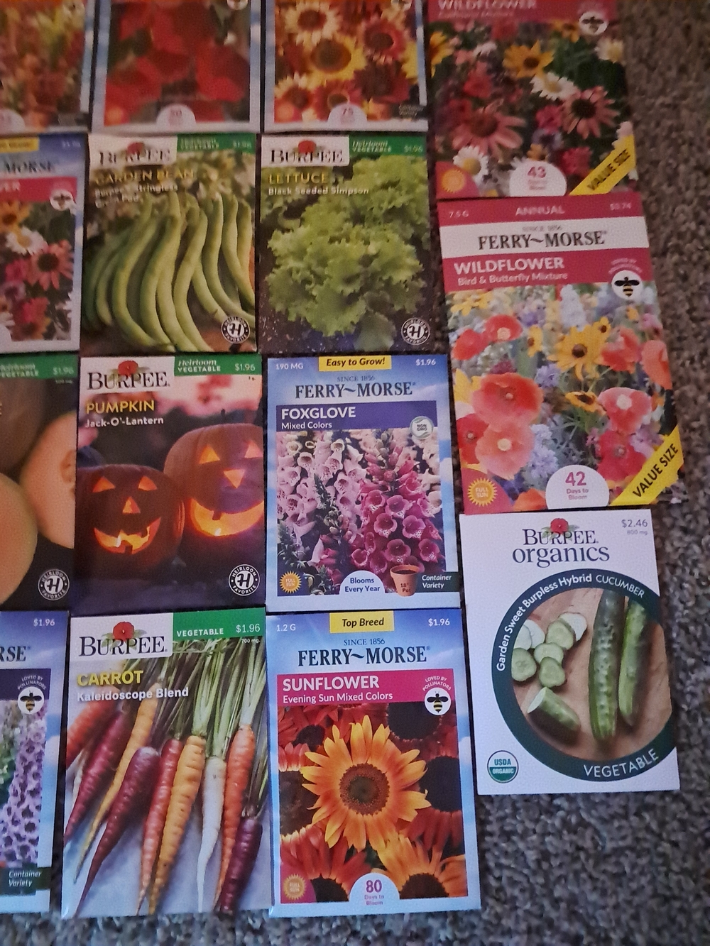 Assorted Seed Packet Collection - Multicolor - Picture 3 of 8